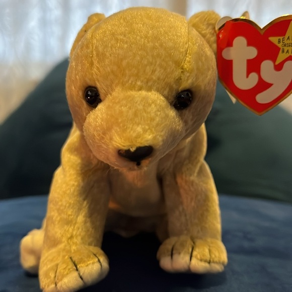 Ty Beanie Baby Almond - Picture 5 of 7